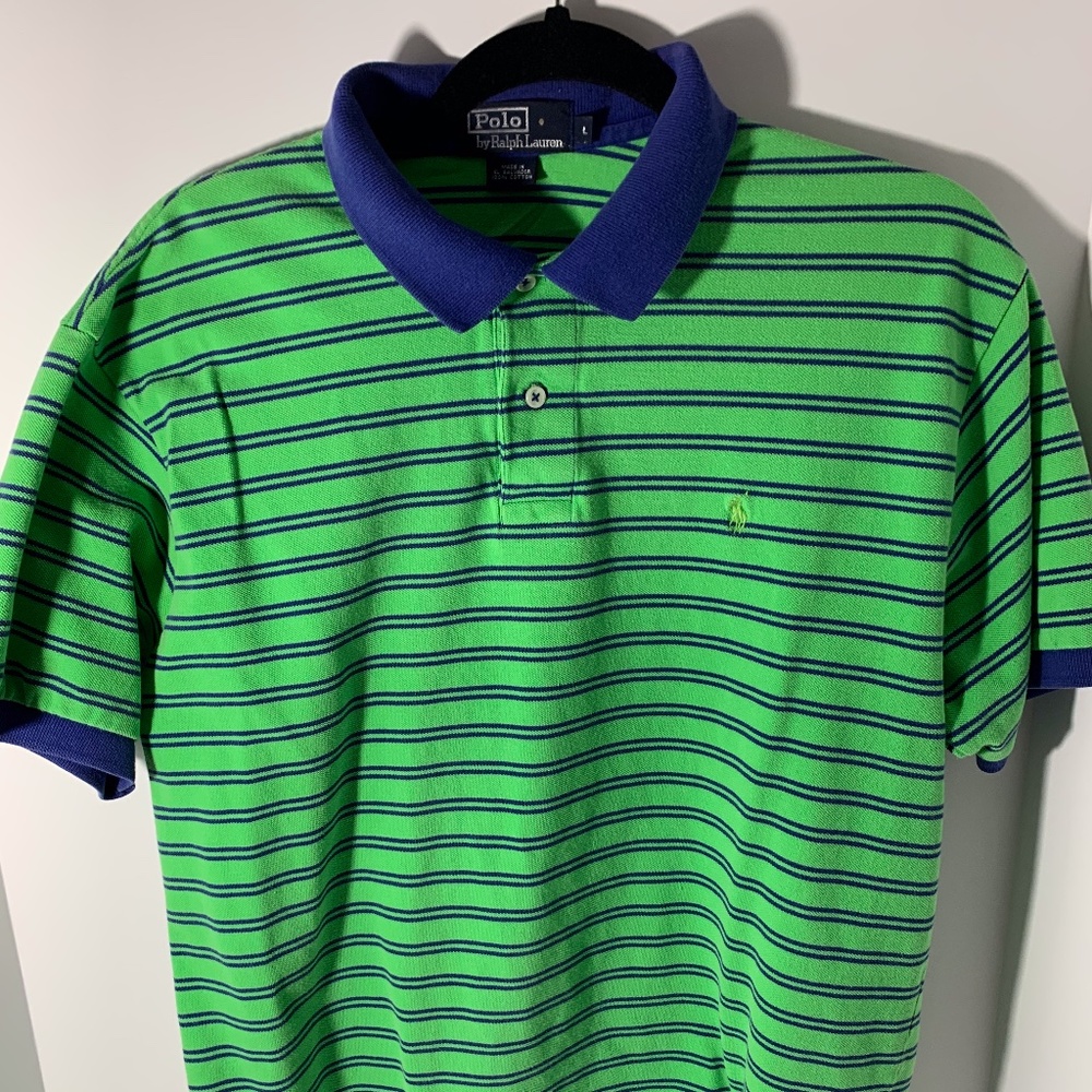 Ralph Lauren Mesh Polo Shirt L